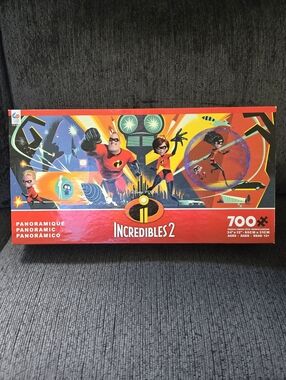 Ceaco Incredibles 2 700-Piece Panoramic Puzzle